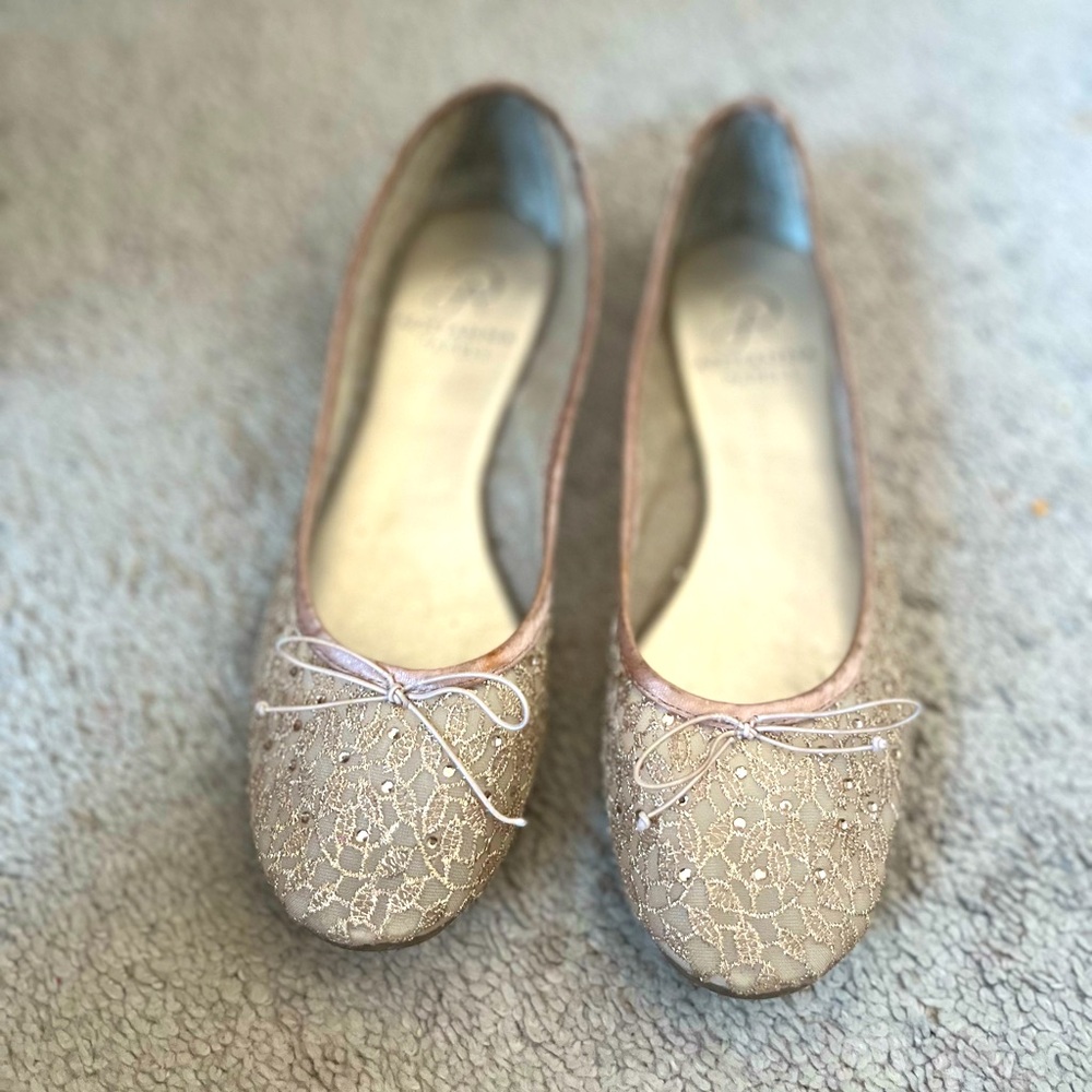 Adrianna Papell Embellished Flats size 6
